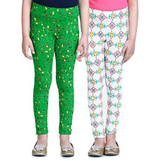 Deals, Discounts & Offers on  - Naughty Ninos Girl's Regular Leggings