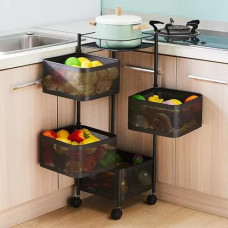 Deals, Discounts & Offers on  - TEX-RO Kitchen Trolley with Wheels, Kitchen Organizer Items and Storage Solutions