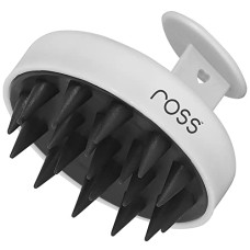 Deals and Offers on Beauty Care - Ross Round Hair Scalp Massager Shampoo Hair Brush, Super Soft Bristles, Exfoliating, Anti-Dandruff (White) Deals, Discounts & Offers on Beauty Care - Ross Round Hair Scalp Massager Shampoo Hair Brush, Super Soft Bristles, Exfoliating, Anti-Dandruff (White)