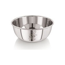 Deals, Discounts & Offers on  - Neelam Stainless Steel 5 (22g) Lazer Etching Prem Vati, 150 ml, Silver