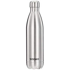 Deals, Discounts & Offers on  - Amazon Brand - Solimo Stainless Steel Insulated Flask 24 Hours Hot And Cold Bottle (Silver,750 Ml)