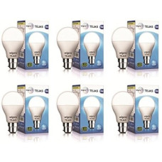 Deals, Discounts & Offers on  - Wipro 9 W Standard B22 LED Bulb(White, Pack of 6)
