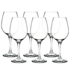 Deals, Discounts & Offers on  - Pasabahce Amber Glass Wine/Liquor Stem Glass 460 ml 6 Pcs Set (Red Wine)
