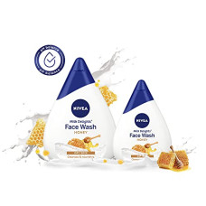 Deals, Discounts & Offers on Beauty Care - NIVEA Milk Delight Honey 100ml Facewash for Women,