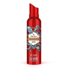 Deals, Discounts & Offers on  - Old Spice Krakengard No Gas 24 hour Long Lasting Freshness Deodorant Perfume Body Spray For Men, 140ml