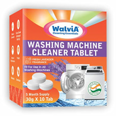 Deals and Offers on - Walvia Premium Descaler Washing Machine Cleaner Tablets with Fresh Lavender Scent, Quick Descaling Tablets Deals, Discounts & Offers on - Walvia Premium Descaler Washing Machine Cleaner Tablets with Fresh Lavender Scent, Quick Descaling Tablets