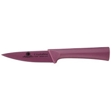 Deals and Offers on - Crystal Crystalina Stainless Steel Paring Knife, Brown/Purple Deals, Discounts & Offers on - Crystal Crystalina Stainless Steel Paring Knife, Brown/Purple