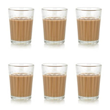 Deals and Offers on - Homenique 6 Pcs Tea Chai Milk Coffee Small Glass Cups Deals, Discounts & Offers on - Homenique 6 Pcs Tea Chai Milk Coffee Small Glass Cups