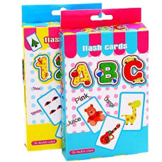 Deals and Offers on - BabyGo Teach Abc and Numbers Counting Learning Educational Flash Cards (Multicolour, 36 Cards Each)- Set of 2 Deals, Discounts & Offers on - BabyGo Teach Abc and Numbers Counting Learning Educational Flash Cards (Multicolour, 36 Cards Each)- Set of 2