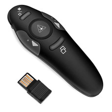 Deals and Offers on - rts Power Point Clicker USB Wireless 2.4ghz Remote Control Presentation for Laptop Slideshow Projector Presentations with Laser Pointer Deals, Discounts & Offers on - rts Power Point Clicker USB Wireless 2.4ghz Remote Control Presentation for Laptop Slideshow Projector Presentations with Laser Pointer