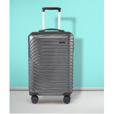 Deals and Offers on - NASHER MILESSmall Cabin Suitcase (55 cm) - Jaisalmer Hard-Sided Polycarbonate Cabin Charcoal Grey 55cm Trolley Bag - Grey Deals, Discounts & Offers on - NASHER MILESSmall Cabin Suitcase (55 cm) - Jaisalmer Hard-Sided Polycarbonate Cabin Charcoal Grey 55cm Trolley Bag - Grey