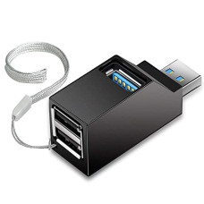 Deals and Offers on - rts 3 Port USB Hub High Speed Splitter Plug and High Speed Play Bus Powered,Data USB Hub Transfer, Splitter Box Adapter Expansion Deals, Discounts & Offers on - rts 3 Port USB Hub High Speed Splitter Plug and High Speed Play Bus Powered,Data USB Hub Transfer, Splitter Box Adapter Expansion