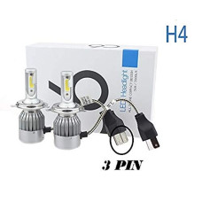 Deals and Offers on - AOWBIKES C6 H4 LED Headlight Bulbs All in One ComAOWbikesct Design 36W/3800LM LED Headlight Conversion Kit -AOWbikesck of 2 for Extremely Bright White Light Universal Deals, Discounts & Offers on - AOWBIKES C6 H4 LED Headlight Bulbs All in One ComAOWbikesct Design 36W/3800LM LED Headlight Conversion Kit -AOWbikesck of 2 for Extremely Bright White Light Universal