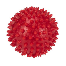 Deals, Discounts & Offers on Toys & Games - AmazonBasics Non-Toxic Rubber Spiked Ball | Chew Toy