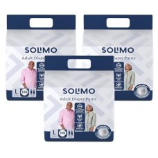 Deals, Discounts & Offers on  - Amazon Brand Solimo Adult Diaper Pants Pack of 30 - Large