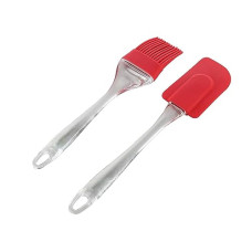 Deals, Discounts & Offers on  - Silicone Brush and Spatula Set Big Size, Oil Cooking Brush for Grilling,Brush