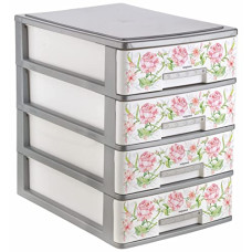 Deals and Offers on - Nayasa Tuckins Delux 14 Plastic Drawers (Grey) Deals, Discounts & Offers on - Nayasa Tuckins Delux 14 Plastic Drawers (Grey)