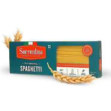 Deals and Offers on - Sorrentina Spaghetti Pasta 500g,100% Durum Wheat (500 Grams each, Pack of 1) Deals, Discounts & Offers on - Sorrentina Spaghetti Pasta 500g,100% Durum Wheat (500 Grams each, Pack of 1)