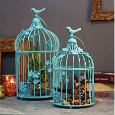 Deals, Discounts & Offers on  - Cinagro Bird Cage Design Tealight Candle Holder