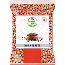 Deals, Discounts & Offers on  - Nutri Vibe Organic Raw Unpolished Peanuts Groundnuts Moongfali (1 kg)