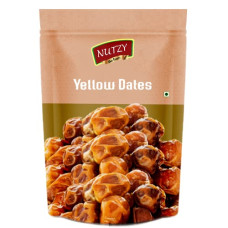 Deals, Discounts & Offers on  - Nutzy Premium Dates (Yellow Dates/Peela Khajoor, 250G), Fresh