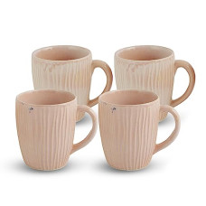 Deals and Offers on - AZURE Bhumija Earth Collection Ceramic Mugs to Gift to Best Friend Tea Coffee Milk Mugs Microwave Safe, Tea Cups, Set of 2, 300 ml Capacity, Pink Colour Deals, Discounts & Offers on - AZURE Bhumija Earth Collection Ceramic Mugs to Gift to Best Friend Tea Coffee Milk Mugs Microwave Safe, Tea Cups, Set of 2, 300 ml Capacity, Pink Colour
