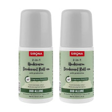 Deals and Offers on Beauty Care - Sirona Underarm Roll On with 0.5% Prebiotic, 0.5% Niacinamide & 0.1% Hyaluronic Acid | Prevents Body Odour & Exfoliates Underarms | Oud Allure Fragrance | Alcohol & Aluminium Free | 50 ml (Pack of 2) Deals, Discounts & Offers on Beauty Care - Sirona Underarm Roll On with 0.5% Prebiotic, 0.5% Niacinamide & 0.1% Hyaluronic Acid | Prevents Body Odour & Exfoliates Underarms | Oud Allure Fragrance | Alcohol & Aluminium Free | 50 ml (Pack of 2)