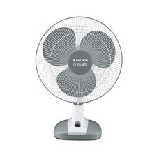 Deals, Discounts & Offers on  - Anchor By Panasonic Flora Neo Oscillation Table Fan | 400 mm table fan with 1350 RPM (2 Yrs Warranty) (Graphite Grey, 1 Piece)