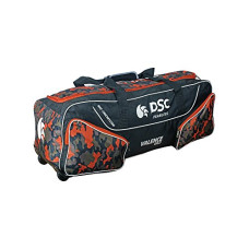 Deals and Offers on - DSC Valence Gild Cricket Bag (Black/Orange) Deals, Discounts & Offers on - DSC Valence Gild Cricket Bag (Black/Orange)