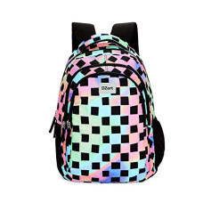 Deals and Offers on Backpacks - DZert Multi Square Stylish Fashion Ladies Backpack, School Bag for Girls, Backpack for Women, Water Resistant College Backpacks Deals, Discounts & Offers on Backpacks - DZert Multi Square Stylish Fashion Ladies Backpack, School Bag for Girls, Backpack for Women, Water Resistant College Backpacks