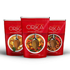 Deals and Offers on - Orika Shahi Paneer Masala, Chana Masala & Kitchen King Masala (Combo of 3, 100 g Each) Deals, Discounts & Offers on - Orika Shahi Paneer Masala, Chana Masala & Kitchen King Masala (Combo of 3, 100 g Each)