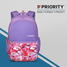 Deals and Offers on Backpacks - Priority Target 002 32 Litres Lavender Polyester Stylish College Bag | Printed Backpack Unisex Bag for College Office Suitable Deals, Discounts & Offers on Backpacks - Priority Target 002 32 Litres Lavender Polyester Stylish College Bag | Printed Backpack Unisex Bag for College Office Suitable