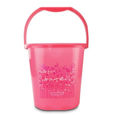 Deals and Offers on Home Improvement - Nayasa Square Ring 20 Funk Bucket (18 Litres) (Pink) (Plastic) Deals, Discounts & Offers on Home Improvement - Nayasa Square Ring 20 Funk Bucket (18 Litres) (Pink) (Plastic)