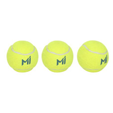 Deals and Offers on - playR X Mumbai Indians Turf Ball Pack of 3 - Yellow Deals, Discounts & Offers on - playR X Mumbai Indians Turf Ball Pack of 3 - Yellow