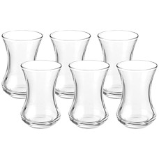 Deals and Offers on - Amazon Brand - Solimo Multipurpose Glass 120ml, Set of 6, Transparent Deals, Discounts & Offers on - Amazon Brand - Solimo Multipurpose Glass 120ml, Set of 6, Transparent