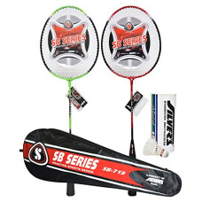 Deals and Offers on - Silver's SB 719 Badminton Combo (2 Pieces) Deals, Discounts & Offers on - Silver's SB 719 Badminton Combo (2 Pieces)