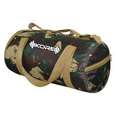 Deals, Discounts & Offers on  - Kore K-Phantom-9.0 Gym Bag with One Shoe Compartment, One Side Pockets and Carry Handels (Camo)
