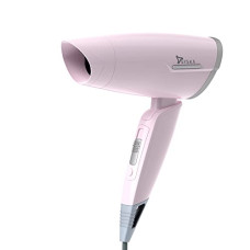 Deals, Discounts & Offers on  - Syska 1200 Watts Hair Dryer HD1200 with 2 heat/Speed, 1.6m Power Cord with Hanging Loop, Foldable Function, Overheating Protection (Pink)