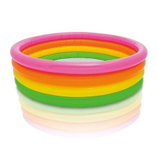 Deals, Discounts & Offers on  - Intex Pa Toys 4 Rings Baby Pool (Multicolour, 66