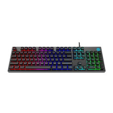 Deals, Discounts & Offers on  - HP K500F Backlit Membrane Wired Gaming Keyboard with Mixed Color Lighting, Metal Panel with Logo Lighting, 26 Anti-Ghosting Keys, and Windows Lock Key / 3 Years Warranty(7ZZ97AA)