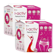 Deals, Discounts & Offers on Health & Personal Care - i-Activ Period Panty for Women | Disposable Period Panties