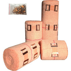 Deals and Offers on - RARE OCEANS ELASTIC CREPE BANDAGE - Sports Wrist Wrap Straps Elastic Compression (6CM X 4MTR, PACK OF 1) Deals, Discounts & Offers on - RARE OCEANS ELASTIC CREPE BANDAGE - Sports Wrist Wrap Straps Elastic Compression (6CM X 4MTR, PACK OF 1)