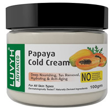 Deals and Offers on - Luvyh Papaya Hydrating Cold Cream & Winter Creme for Women and Men (100g) Deals, Discounts & Offers on - Luvyh Papaya Hydrating Cold Cream & Winter Creme for Women and Men (100g)