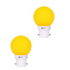 Deals and Offers on - Orient Electric Polycarbonate Deco Shine Led Bulb 0.5W, (Yellow - Pack Of 2) Deals, Discounts & Offers on - Orient Electric Polycarbonate Deco Shine Led Bulb 0.5W, (Yellow - Pack Of 2)