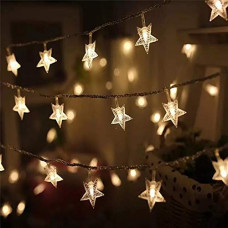 Deals and Offers on - Desidiya 16 Star String Lights For Indoor Outdoor Lighting Bedroom Decor, Christmas Party Wedding Home Decoration (3 Meter Warm White) Deals, Discounts & Offers on - Desidiya 16 Star String Lights For Indoor Outdoor Lighting Bedroom Decor, Christmas Party Wedding Home Decoration (3 Meter Warm White)