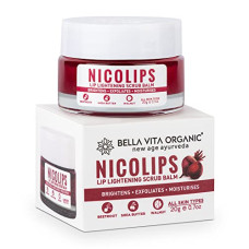 Deals and Offers on - Bella Vita Organic NicoLips Lip Scrub Balm Brightening Dark Lips Deals, Discounts & Offers on - Bella Vita Organic NicoLips Lip Scrub Balm Brightening Dark Lips