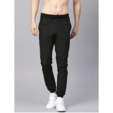 Deals, Discounts & Offers on  - [Size L] HRX by Hrithik RoshanMen Solid Black Track Pants