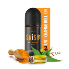 Deals and Offers on - Svish On The Go Anti-Chafing Roll On For Men (50 Ml) Reduces Inner Thigh Rashes, Odour & Irritation In Intimate Areas | Dermatologically Tested | Skin Friendly Ph Balanced Deals, Discounts & Offers on - Svish On The Go Anti-Chafing Roll On For Men (50 Ml) Reduces Inner Thigh Rashes, Odour & Irritation In Intimate Areas | Dermatologically Tested | Skin Friendly Ph Balanced