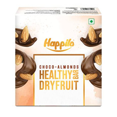 Deals and Offers on - Happilo Choco Almonds Healthy Mini Dry Fruit Bar Pack of 6 (35g each), Healthy Snack, High in Protein Nuts, No Added Sugar Deals, Discounts & Offers on - Happilo Choco Almonds Healthy Mini Dry Fruit Bar Pack of 6 (35g each), Healthy Snack, High in Protein Nuts, No Added Sugar
