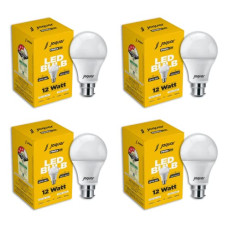 Deals and Offers on - Jaquar Prima 12W B22 LED Bulb | 12 Watt Cool White B22 Base LED Bulb (Pack of 4) Deals, Discounts & Offers on - Jaquar Prima 12W B22 LED Bulb | 12 Watt Cool White B22 Base LED Bulb (Pack of 4)